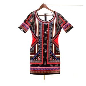 Jealous Tomato Body Con Sexy Dress Sz L